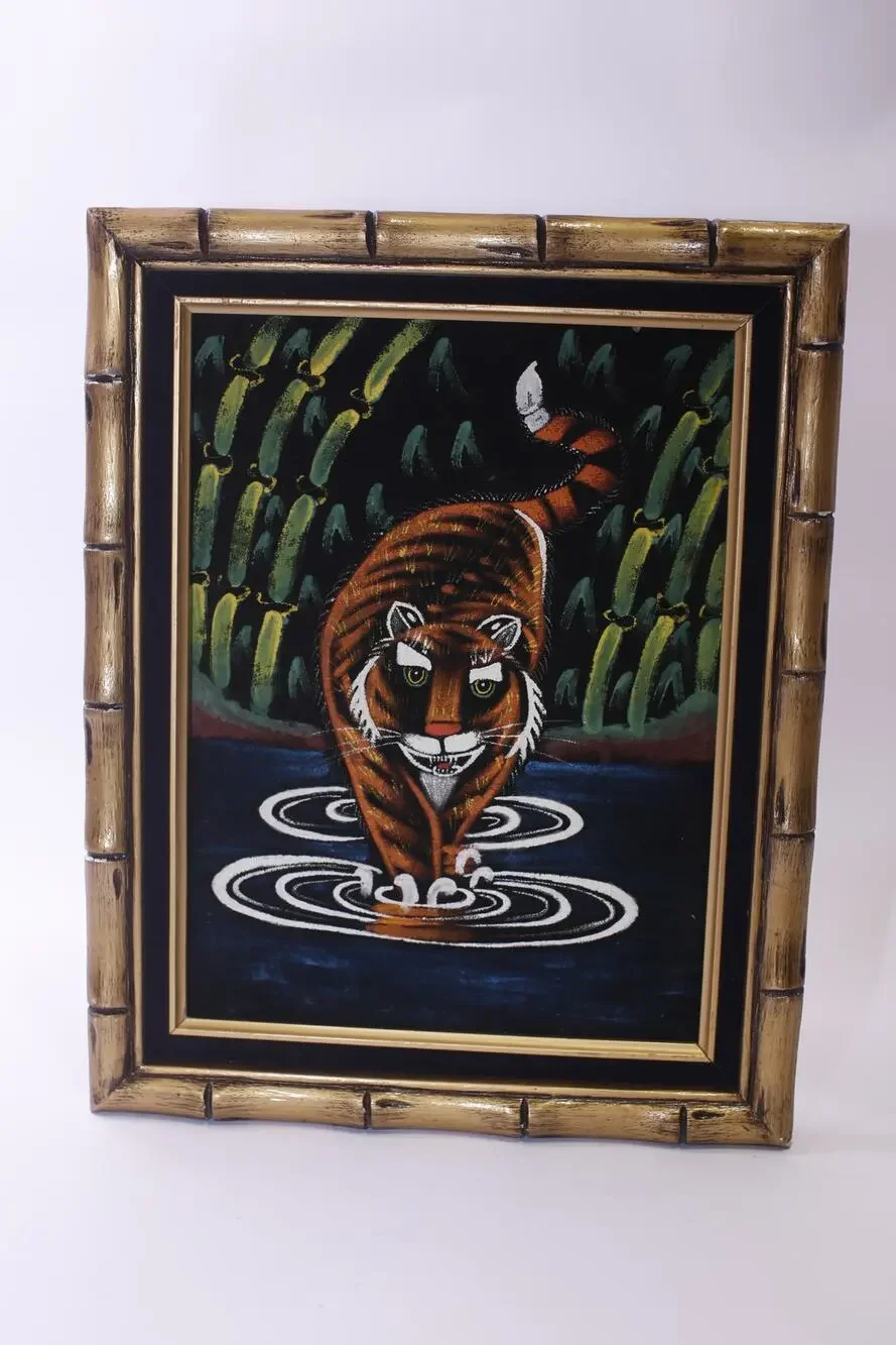 Tiger, Painting, 17x13